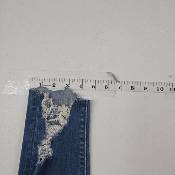 American‎ Eagle high rise jegging super stretch blue 8 reg womens jeans 5530 - Picture 7 of 11